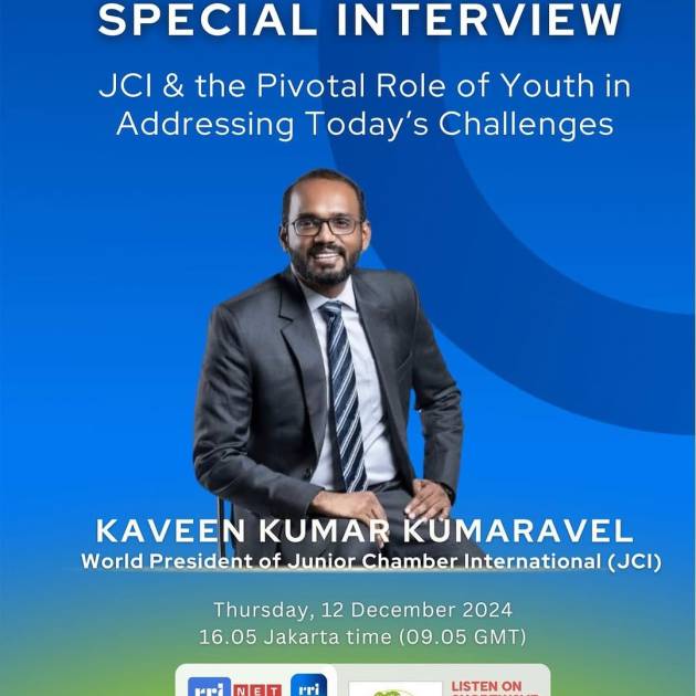 Special Interview "JCI & the Pivotal Role of Youth in Addressing Today’s Challenges"
